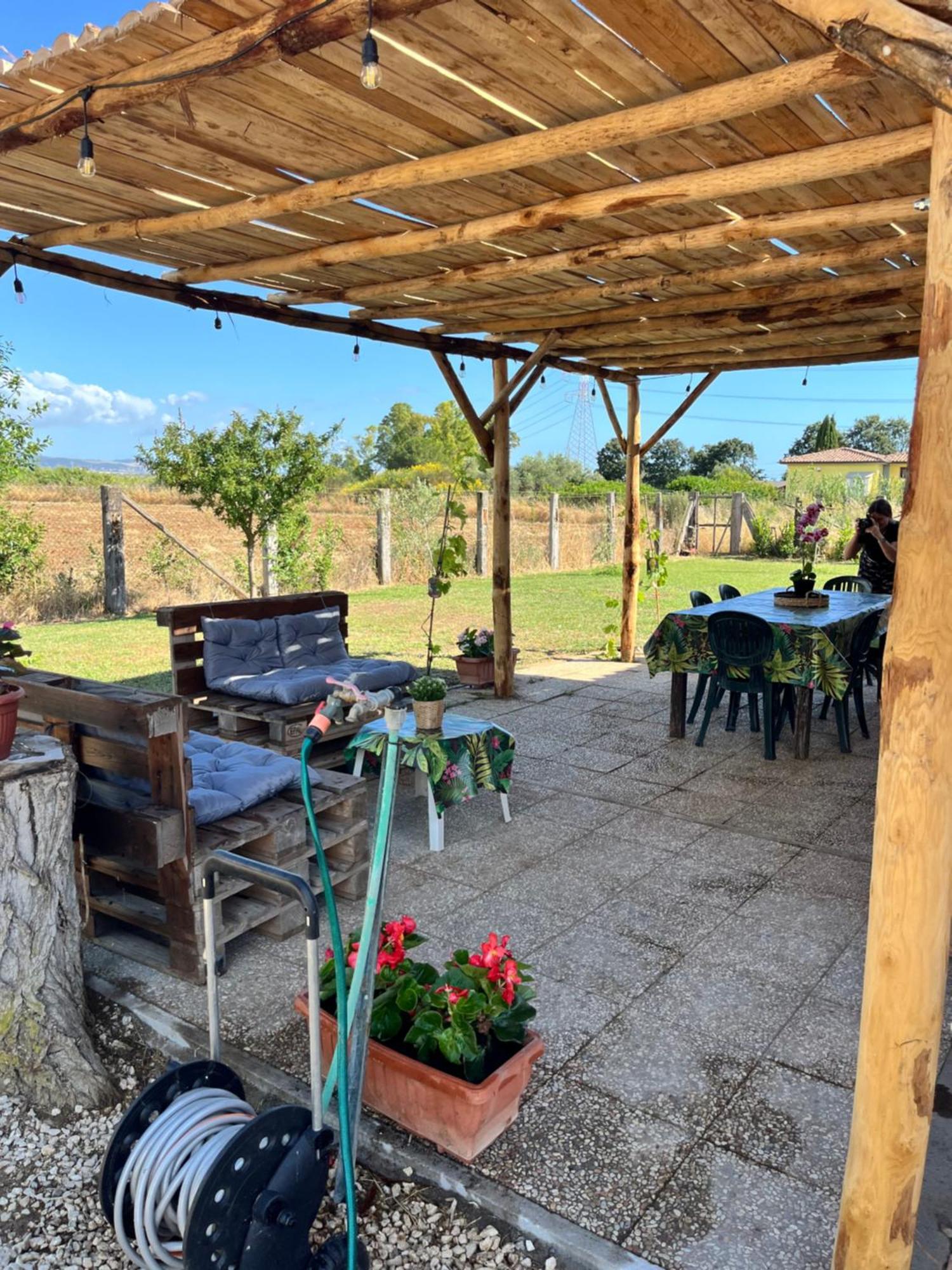 Casa Il Sorbo Villa ตาร์กวิเนีย ภายนอก รูปภาพ
